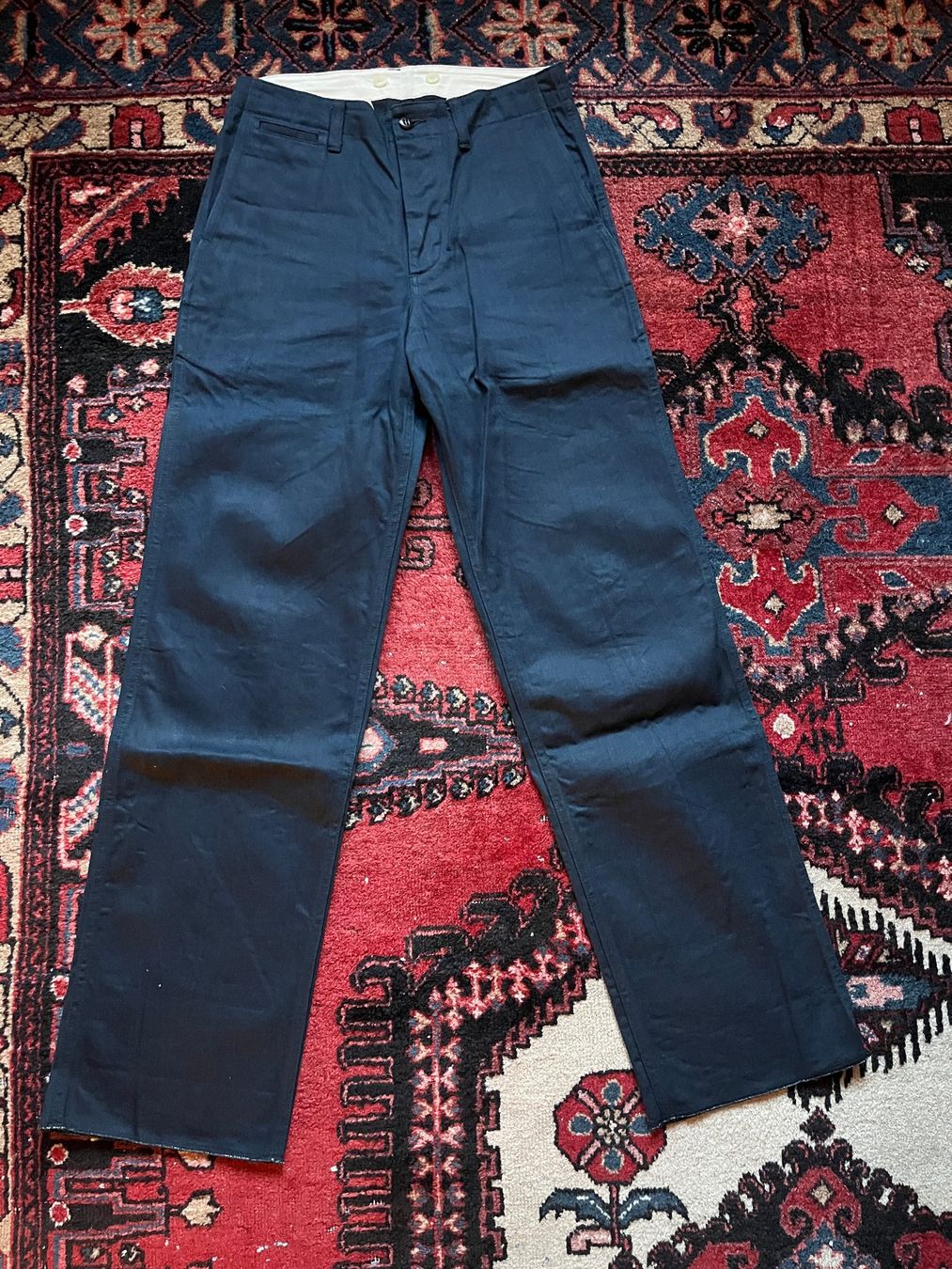 Pantaloni: At Last & Co, Indigo Chino, Grösse 32 – Usato da Zürich venduto da Adelmax