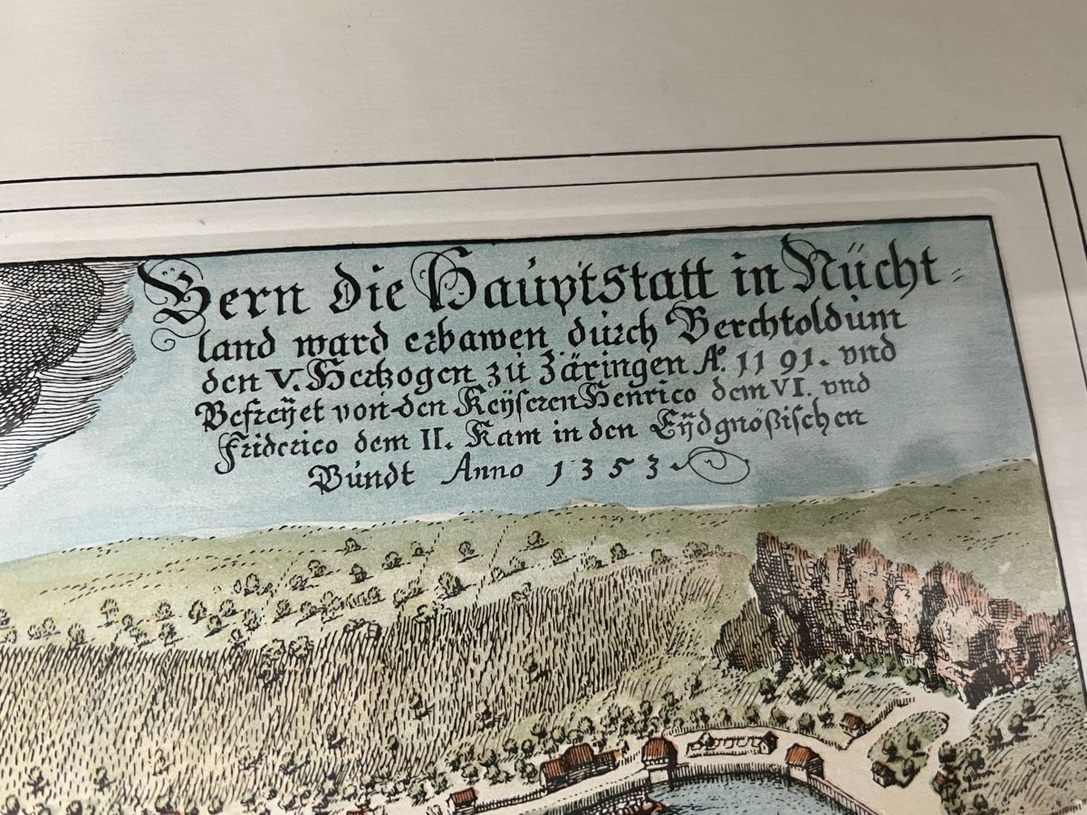 Cartine & Atlanti: Alte Stadtkarte von Bern – Usato da Urdorf venduto da Glouis 2
