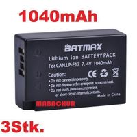 3x LP-E17 AKKU Für CANON  EOS 750D