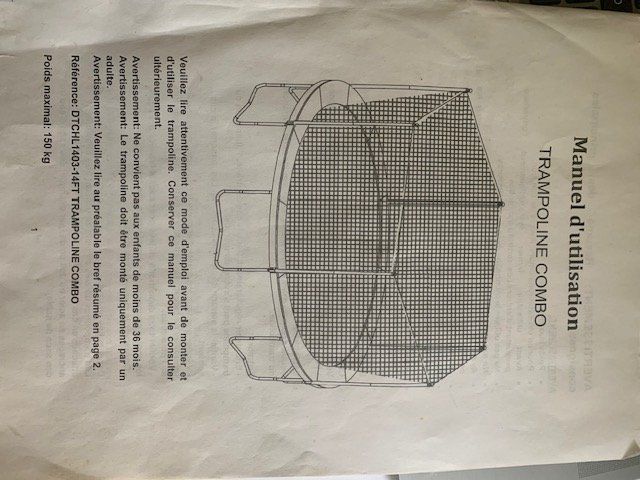 Trampoline: Trampoline Combo 420cm – Gebraucht aus Pully von mbe_fk78