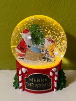 Zauberhafte Schneekugel - Santa und Kind - Weihnachten! LED