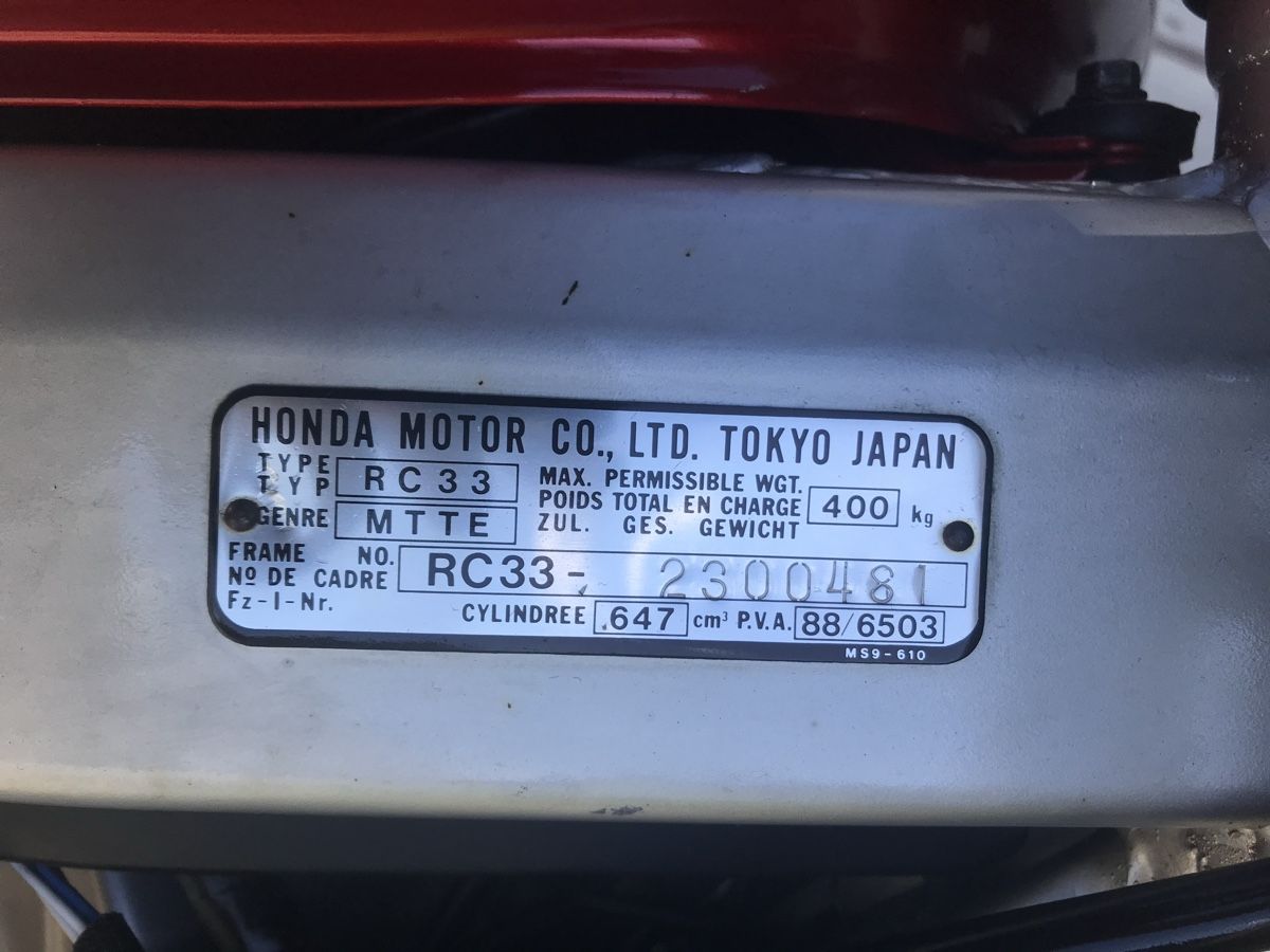 Honda Strada: Honda NVT  650 RC 33 – Nuovo (secondo la descrizione) da Safnern venduto da Peter071 5