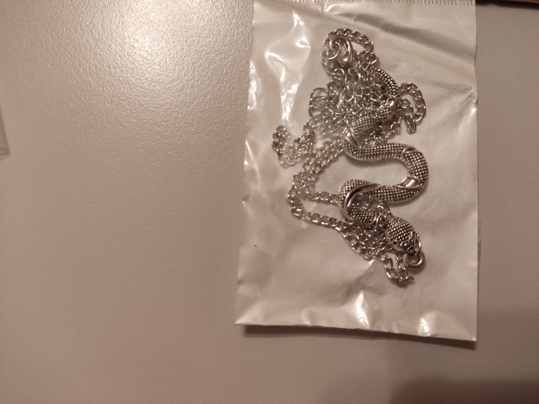 Ciondoli: Halskette Schlange, Modeschmuck – Nuovo e nell'imballaggio originale da Rorschach venduto da Roberto.M 1