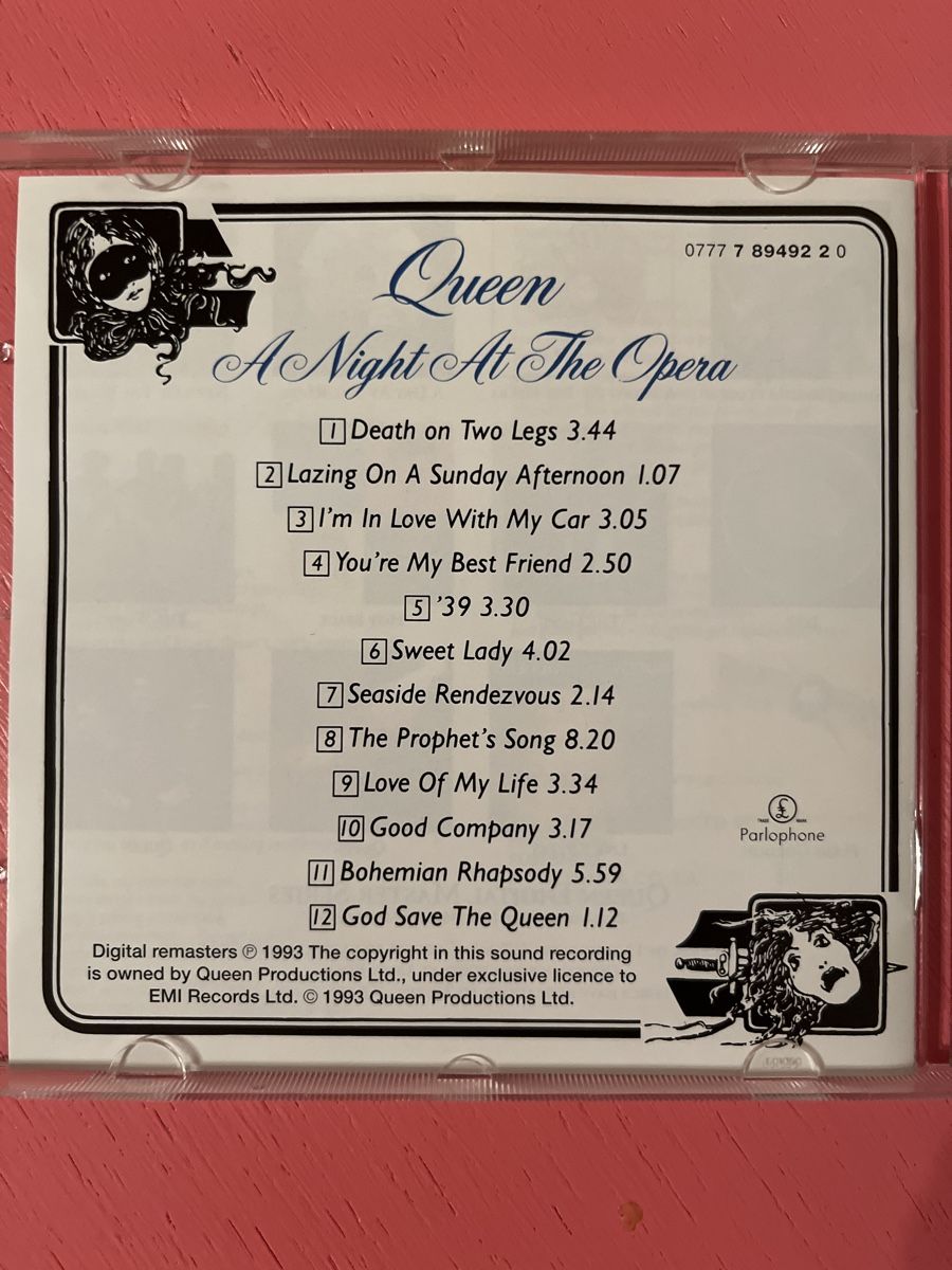 CDs: Queen - A Night At The Opera – Gebraucht aus Lützelflüh-Goldbach von  2
