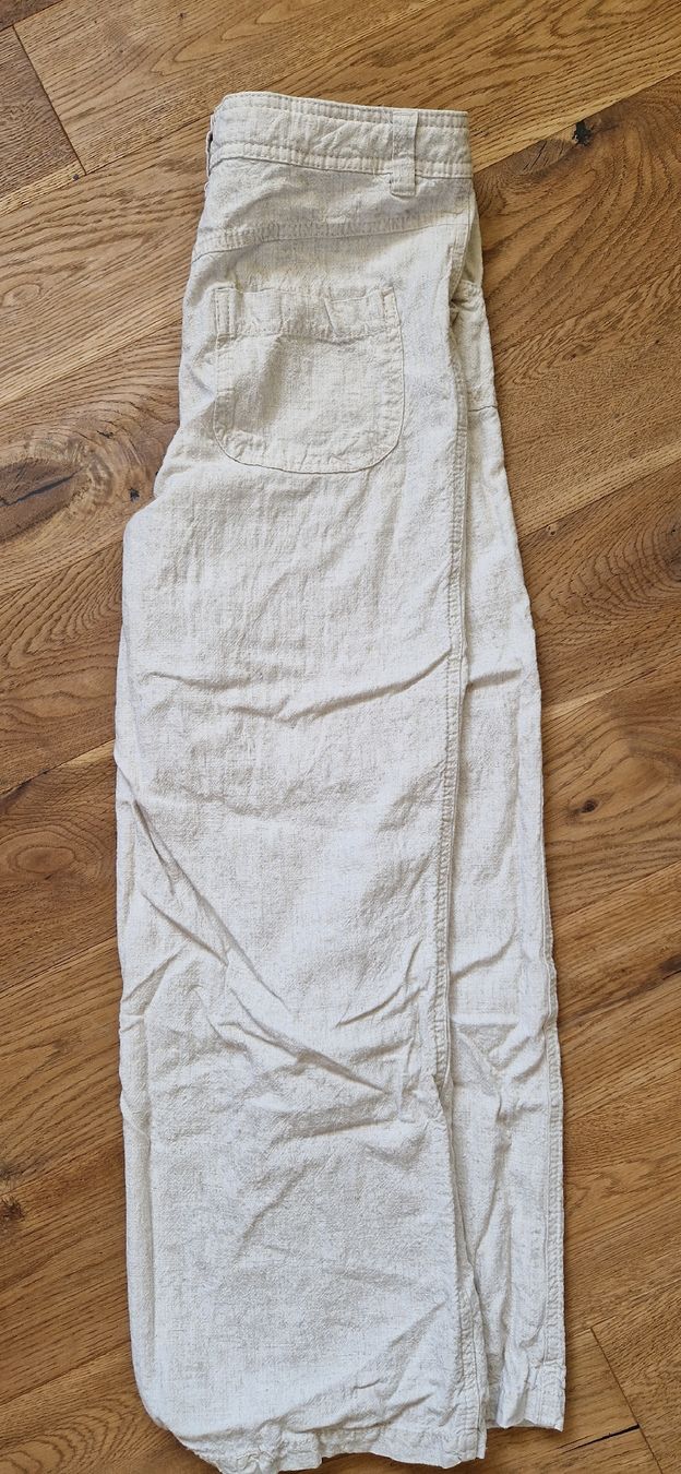 H&M Hosen: 🤩Beige,dünne  Leinenhose in Gr.36 – Gebraucht aus Grosswangen von iranki80 2