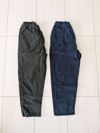 2x pantalons stylés Arniko XL 90cm