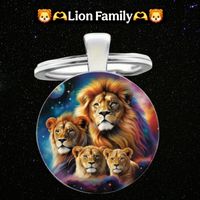 Schlüsselanhänger Löwenfamilie 🦁