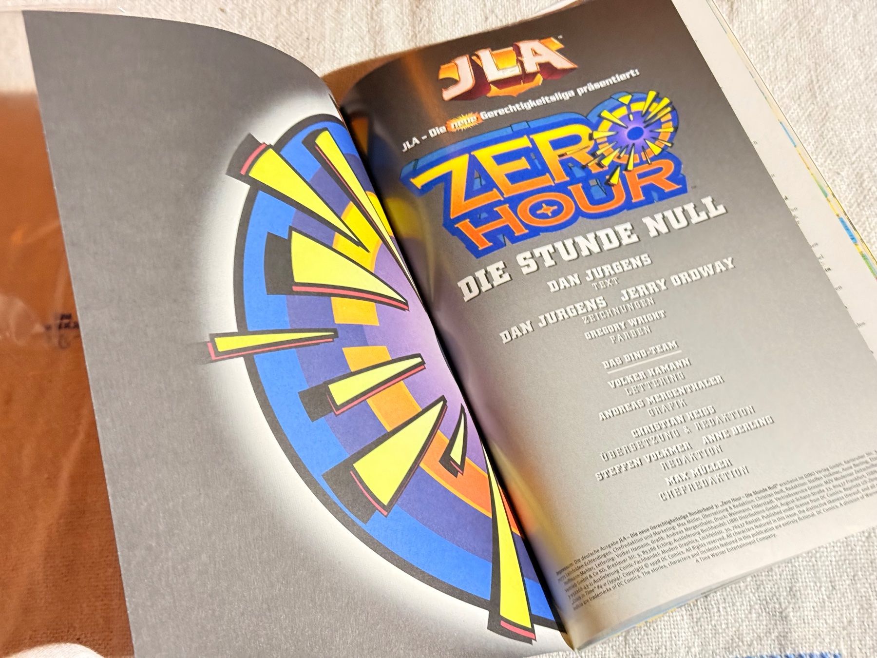Fumetti: DC Zero Hour Sonderband: Die Stunde Null Comic Top! – Nuovo (secondo la descrizione) da Zuerich venduto da SonderArt-Wertgut 1