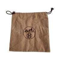 HERMES Samtbeutel qadrat form