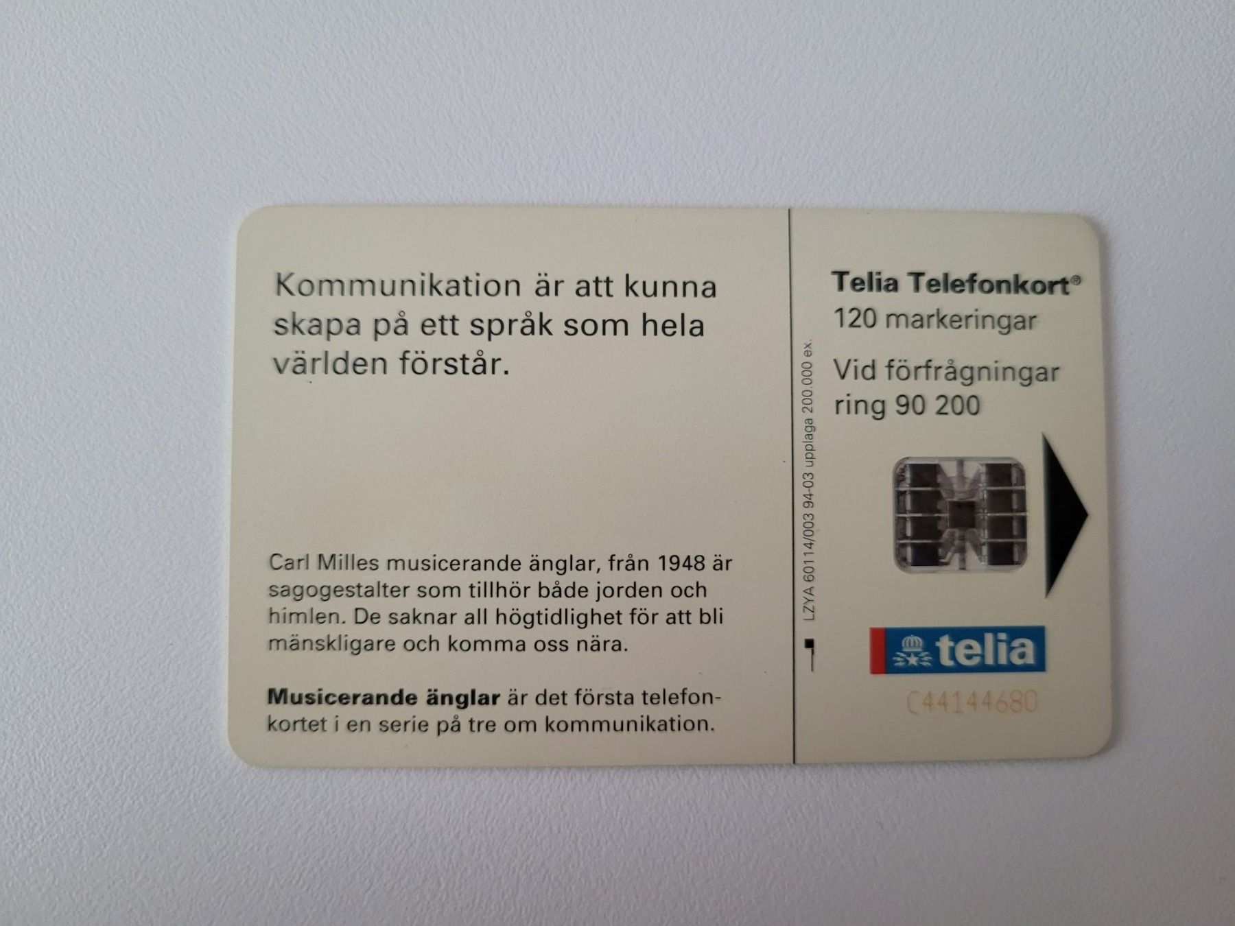 Schede telefoniche: Telefonkarte Schweden – Usato da Inwil venduto da Flower2325 1