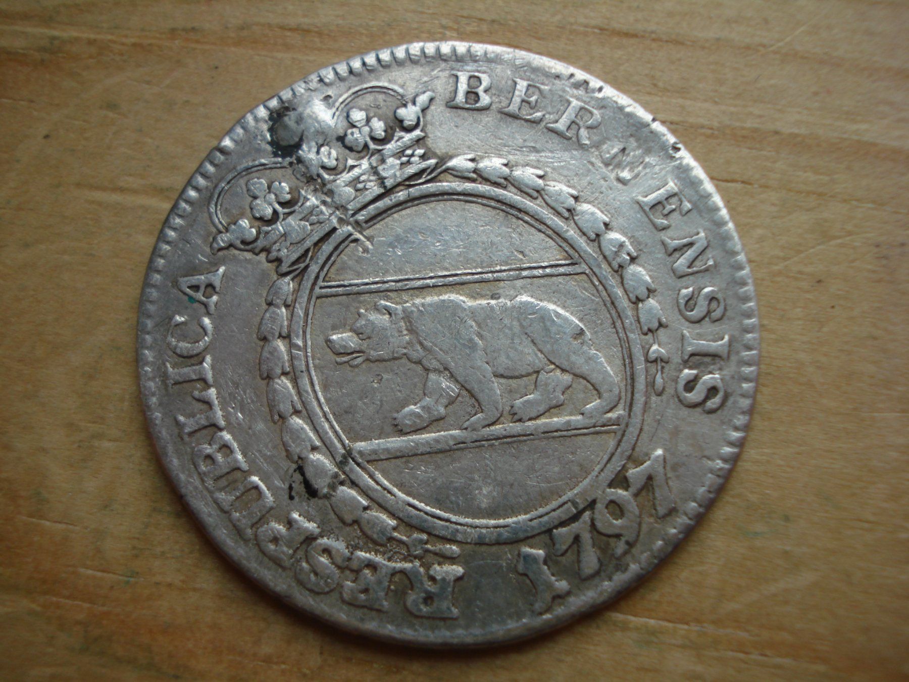 Tutti le monete: (W5) Bern 10 Batz 1797 – Usato da Erlach venduto da Net-Coins