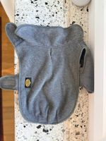 Fashion Dog Fleece-Mantel Grau mit Kapuze, Gr. M (36cm)