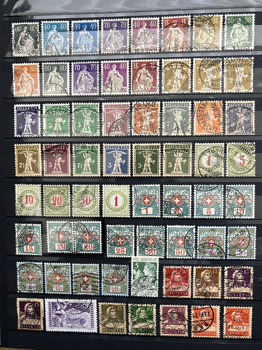 Tutti i francobolli: Schweiz CH alt -1914 2s – Usato da Cham venduto da Diablo1232 1
