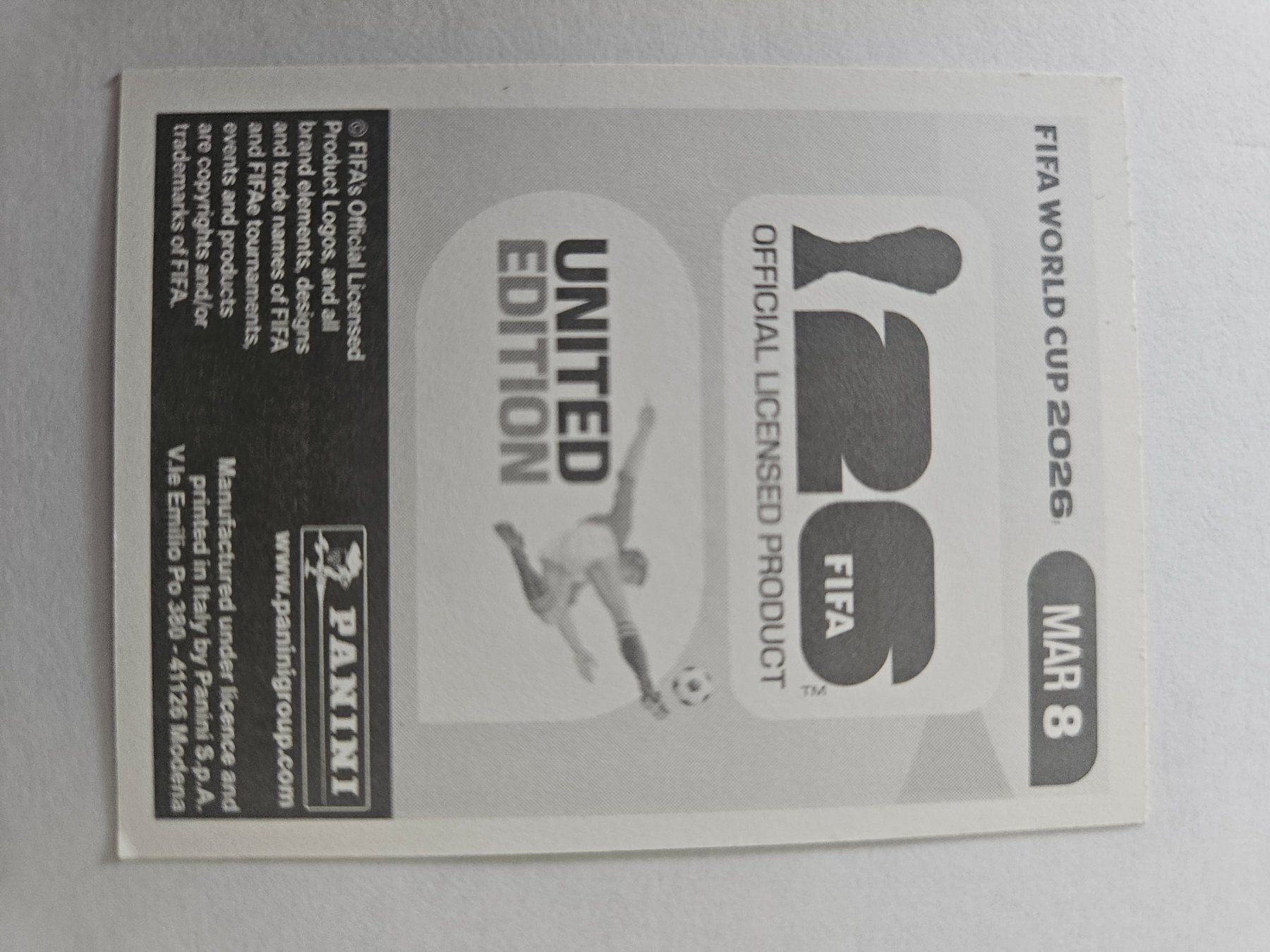 Panini Carte collezionabili: MAR 8 – Usato da Würenlingen venduto da Dinli 1