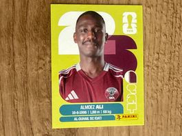 Panini FIFA World Cup 2026 Sticker Almoez Ali QAT 20