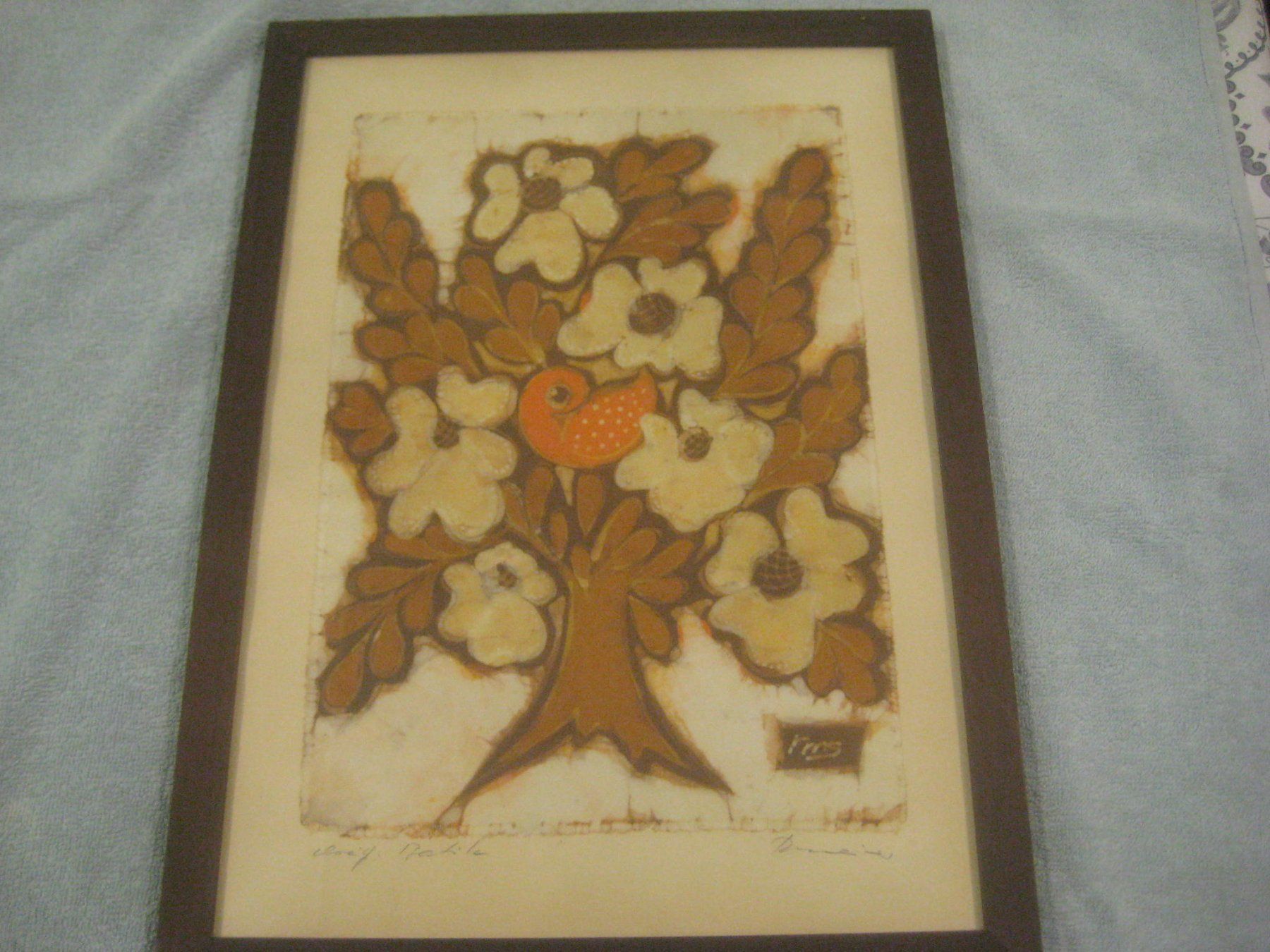 Posters & Illustrations: BILD MIT HOLZRAHMEN – D'occasion à Uster par flocke1