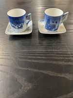 Royal Copenhagen Sammeltasse Weihnachten 1982/84 Rarität