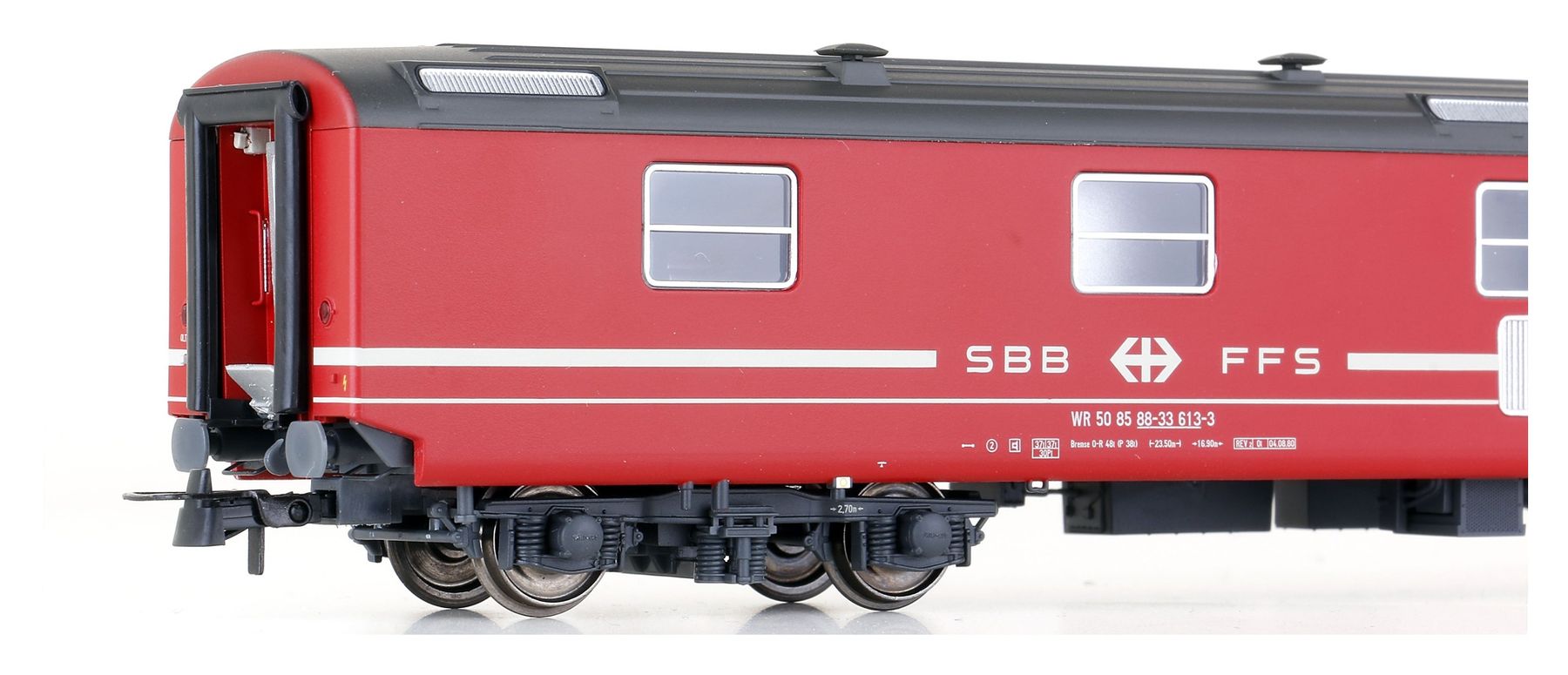 LS Models Trains électriques: LS-Models 47262 DC SBB CFF FFS WR I Self-Service rot – Neuf avec emballage d'origine à Bremgarten AG par Sportivo2007 2