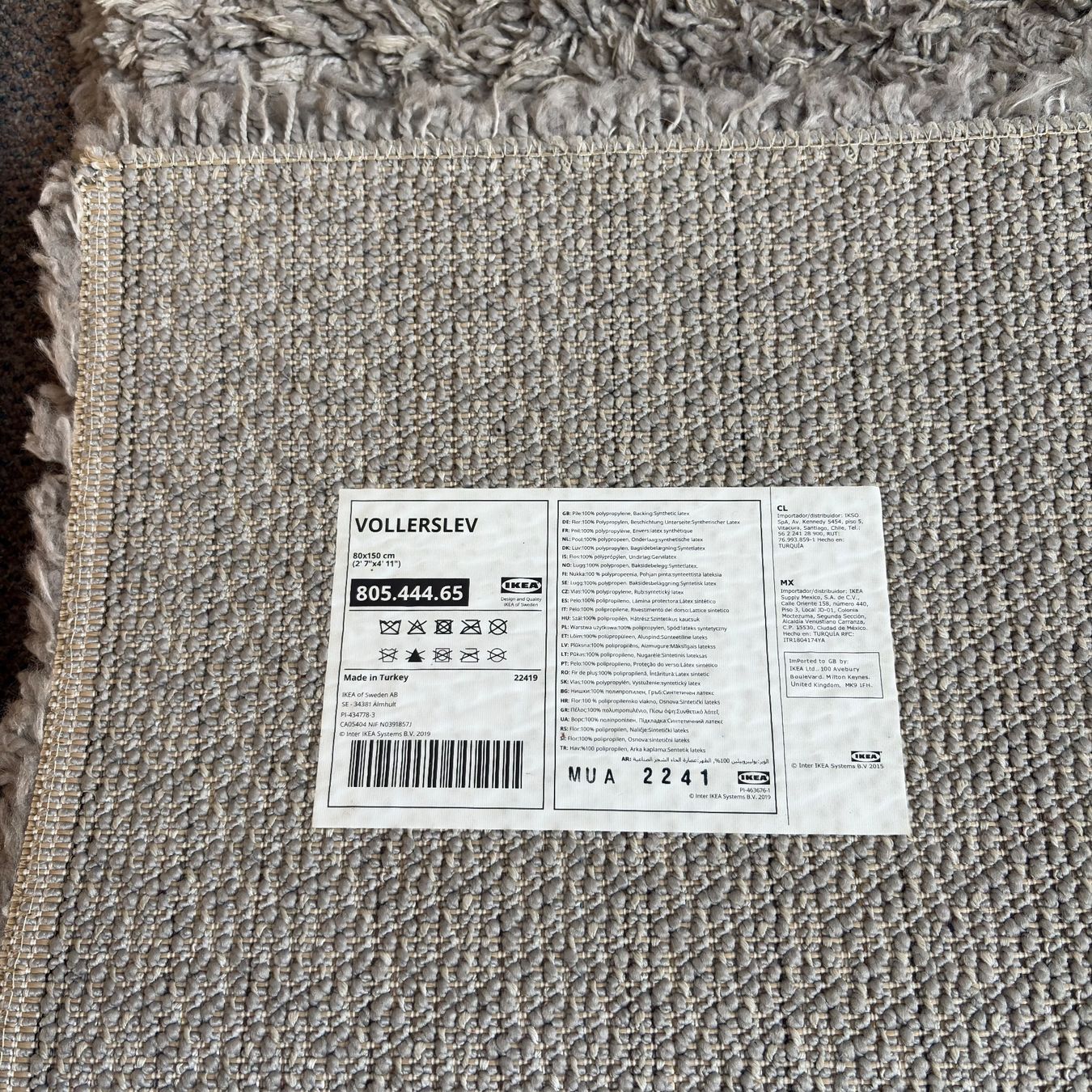 Ikea Tapis: Tapis gris 150x80 – D'occasion à Moudon par TigerrrEye 2