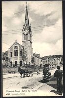 AK Chaux-de-Fonds, Eglise de l'Abeille