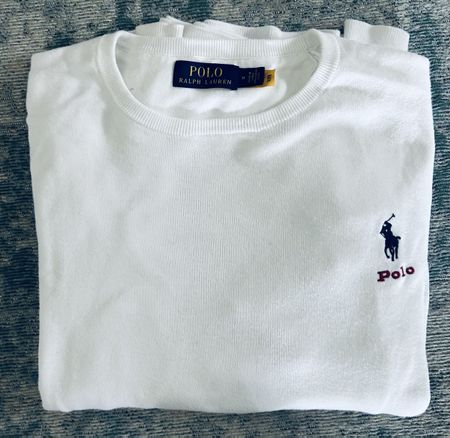 Polo Ralph Lauren Herren Pullover Weiss, Grösse M Top!