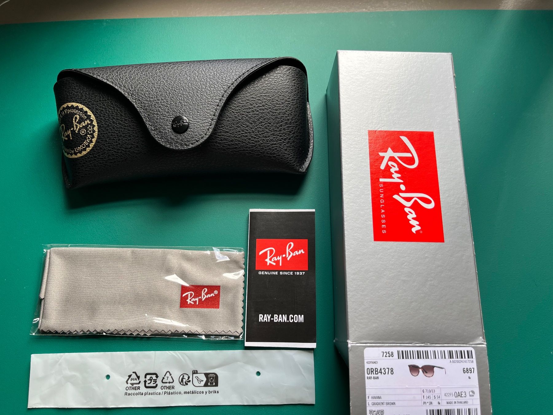 Ray-Ban Occhiali & Lenti: Sonnenbrille Ray-Ban / Markenartikel – Nuovo e nell'imballaggio originale da Lungern venduto da Barbados04 7