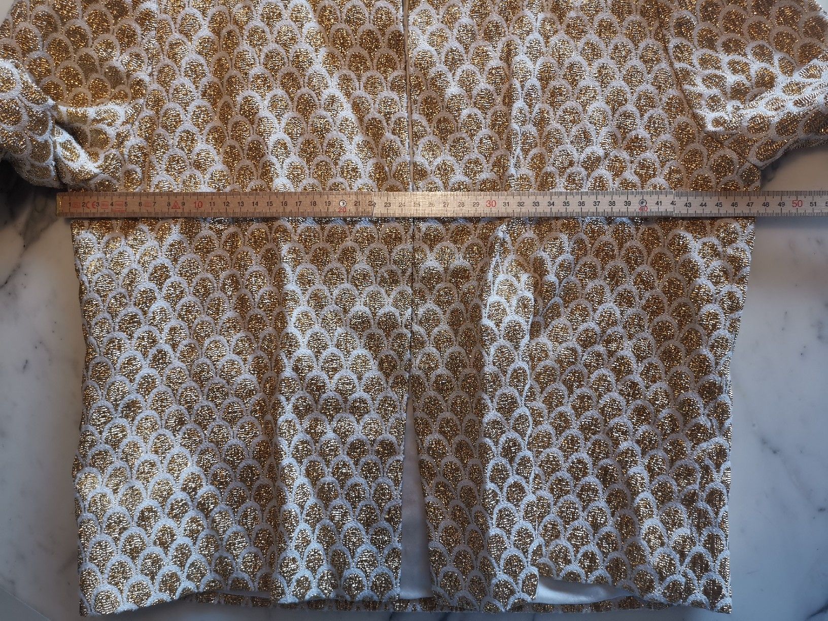 Costumi: Handgefertigtes Deux Pieces, Seide – Usato da Uerikon venduto da pink_flamingo 4