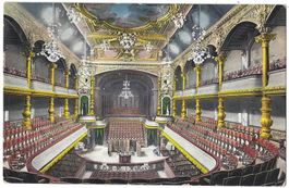 8122   Genève.   Intérieur  du  Victoria  Hall.