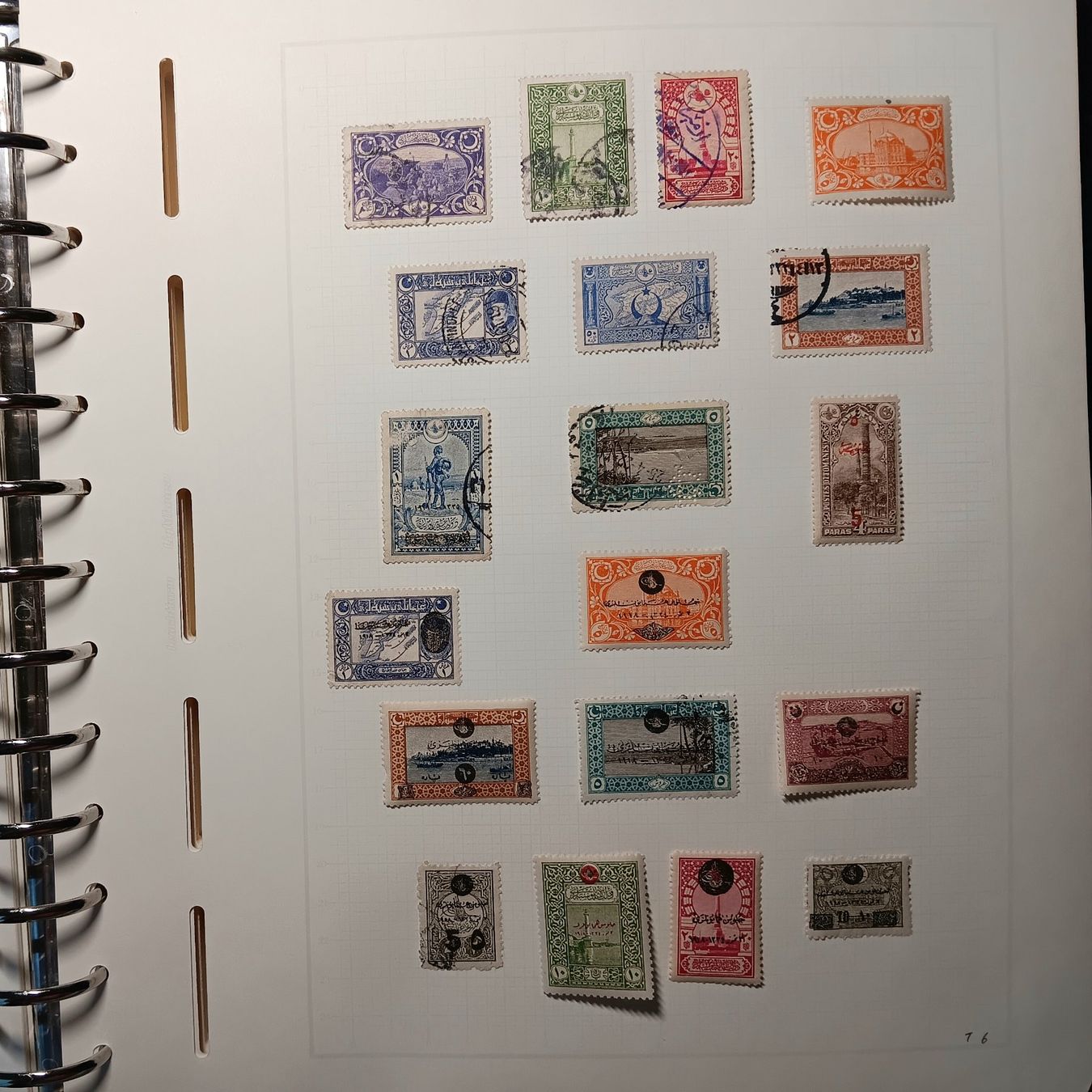 Tutti i francobolli: Türkei Briefmarken Sammlung – Usato da Holderbank AG venduto da DINOS-PHILA 6