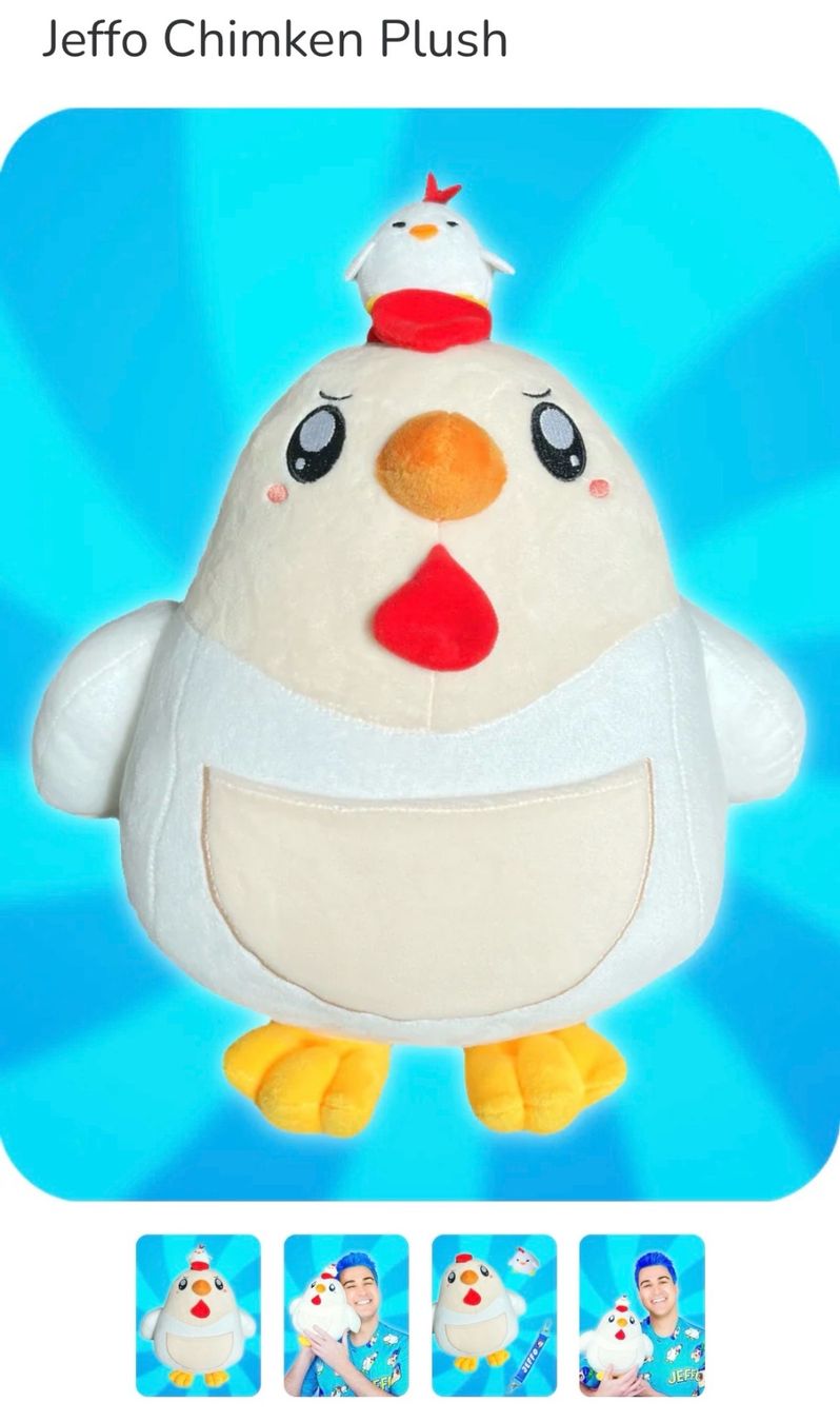 Statuette: Original Jeffo Chimken Plushtier – Nuovo (secondo la descrizione) da Rüfenacht BE venduto da lavok 1