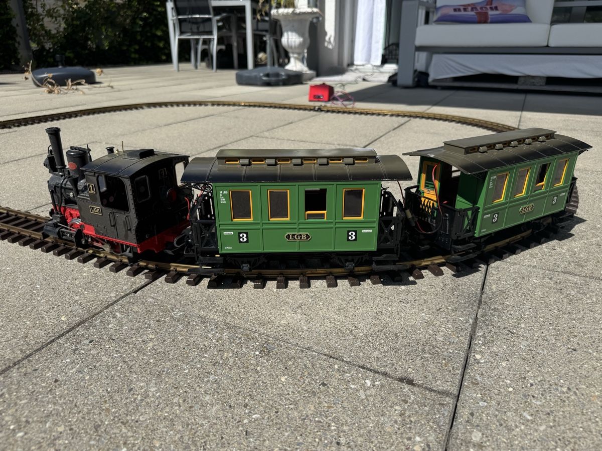 LGB Modellini di ferrovie: LGB Murtalbahn Starterpackung Spur G – Usato da Stadel venduto da Himmelrosa 6