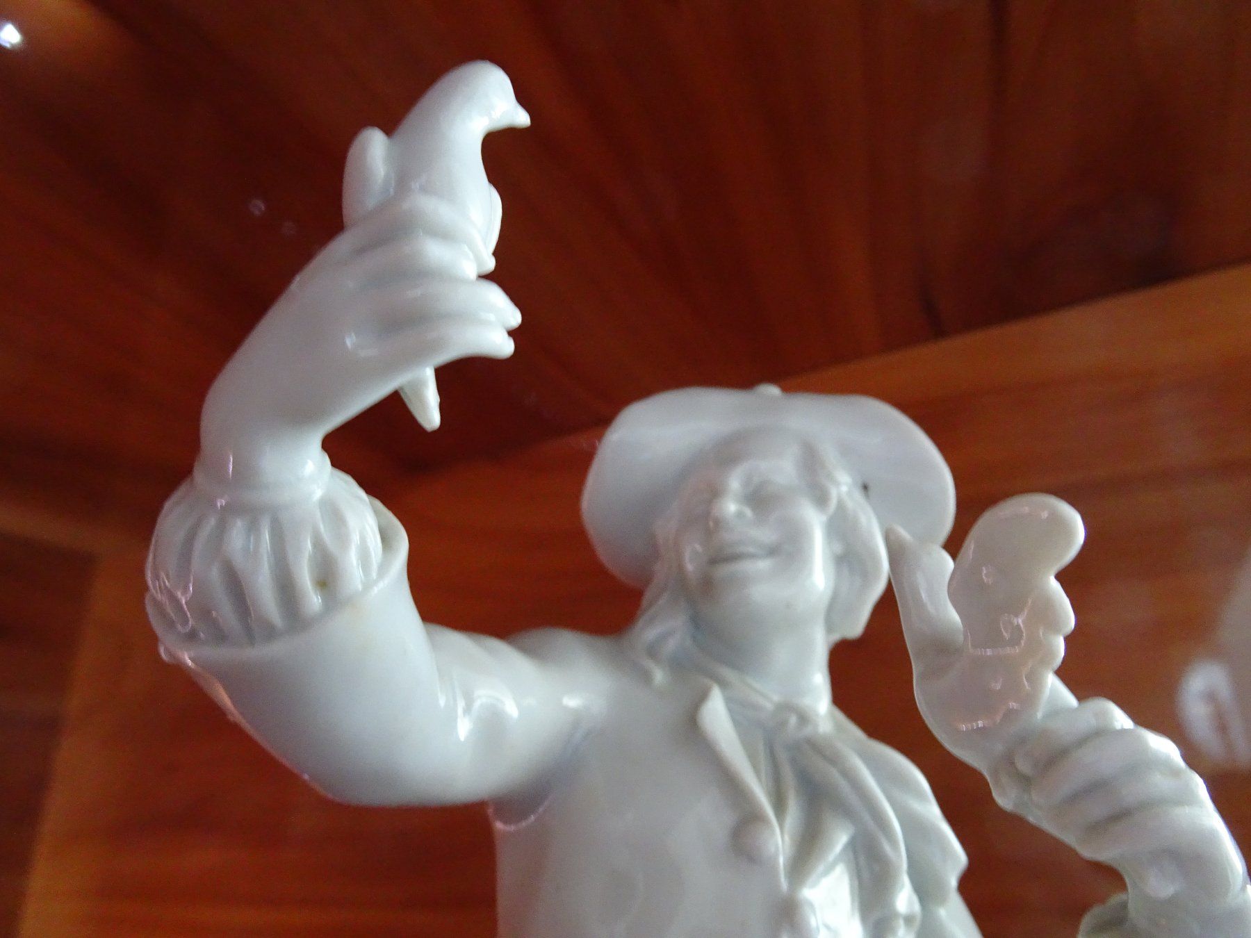Statuette: alte Meissen Figur "der Vogelhändler" – Usato da Vitznau venduto da Mina60 1
