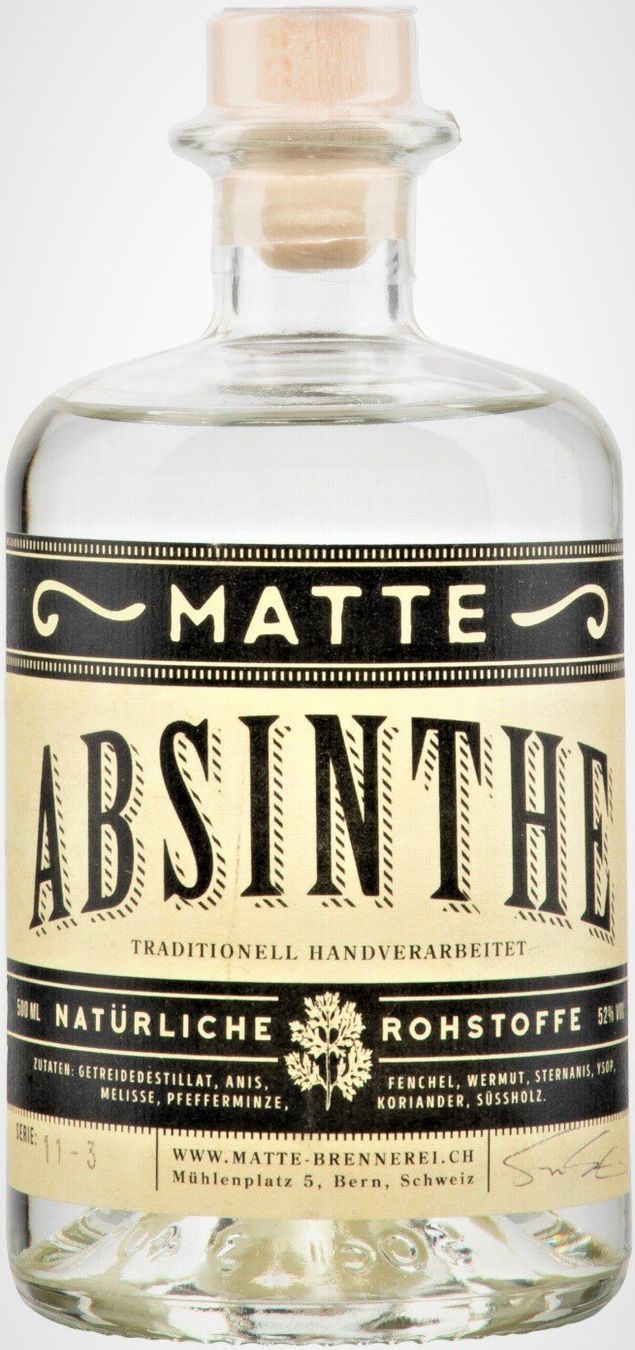 Bevande alcoliche: Absinthe Matte 50cl – Nuovo e nell'imballaggio originale da Menziken venduto da Beguan