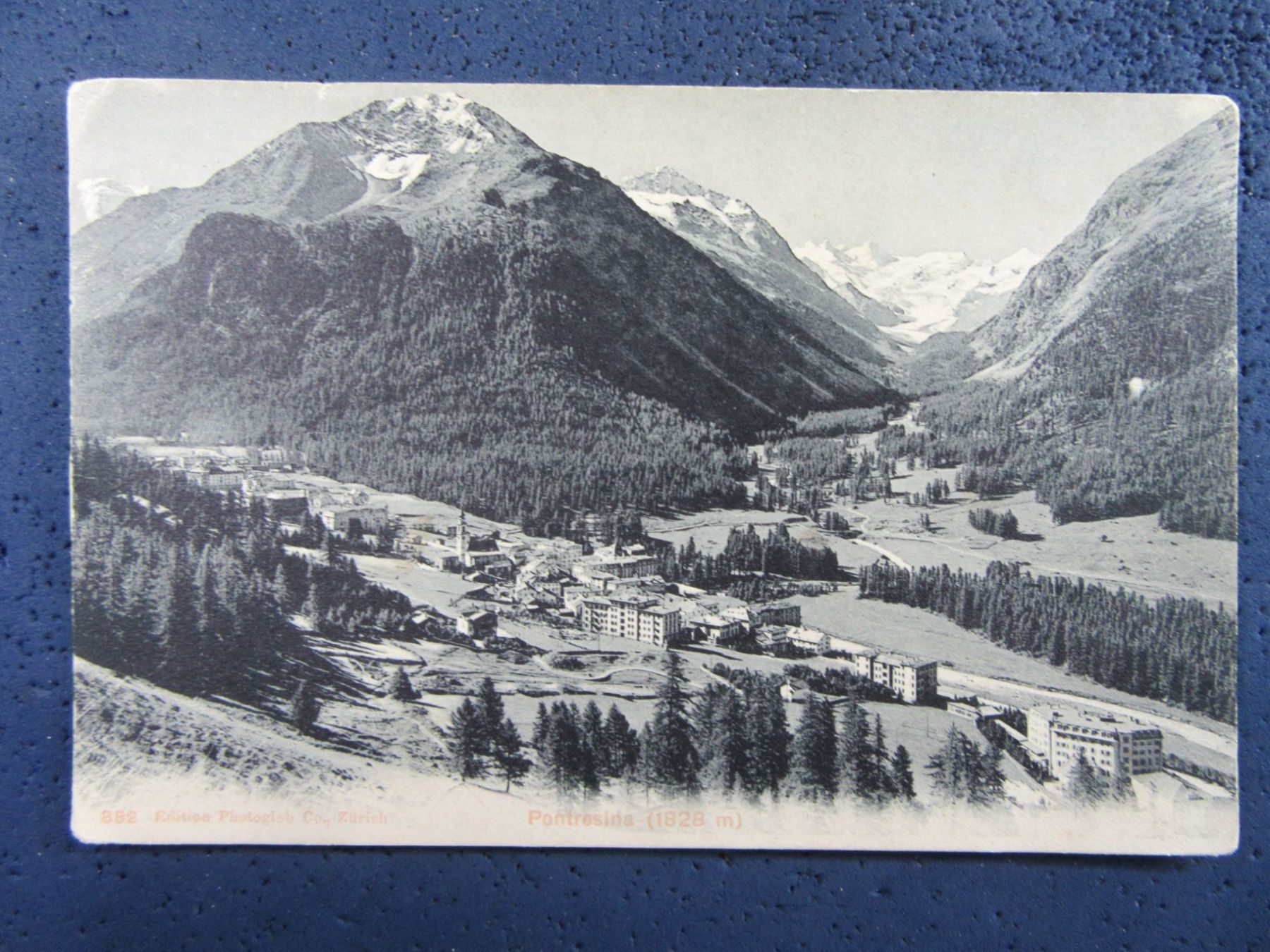 Ansichtskarten: PONTRESINA 1907 GR AK – Gebraucht aus Ettingen von Hausi4711