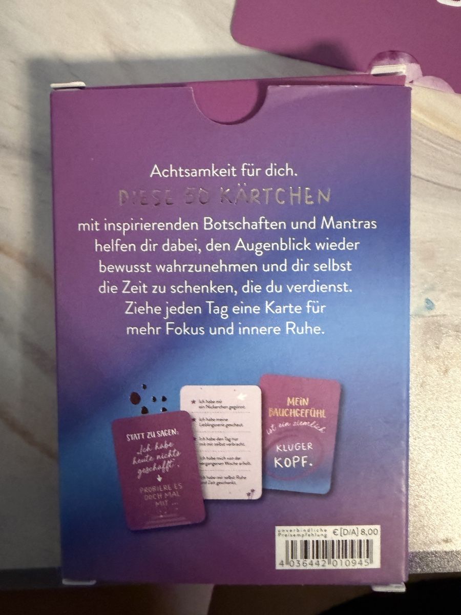 Cartoline: Achtsamkeitskarten – Usato da Henau venduto da martina_1998 4