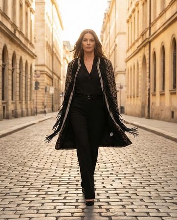 BOLONDE No. 8 Veste style boho chic taille 42