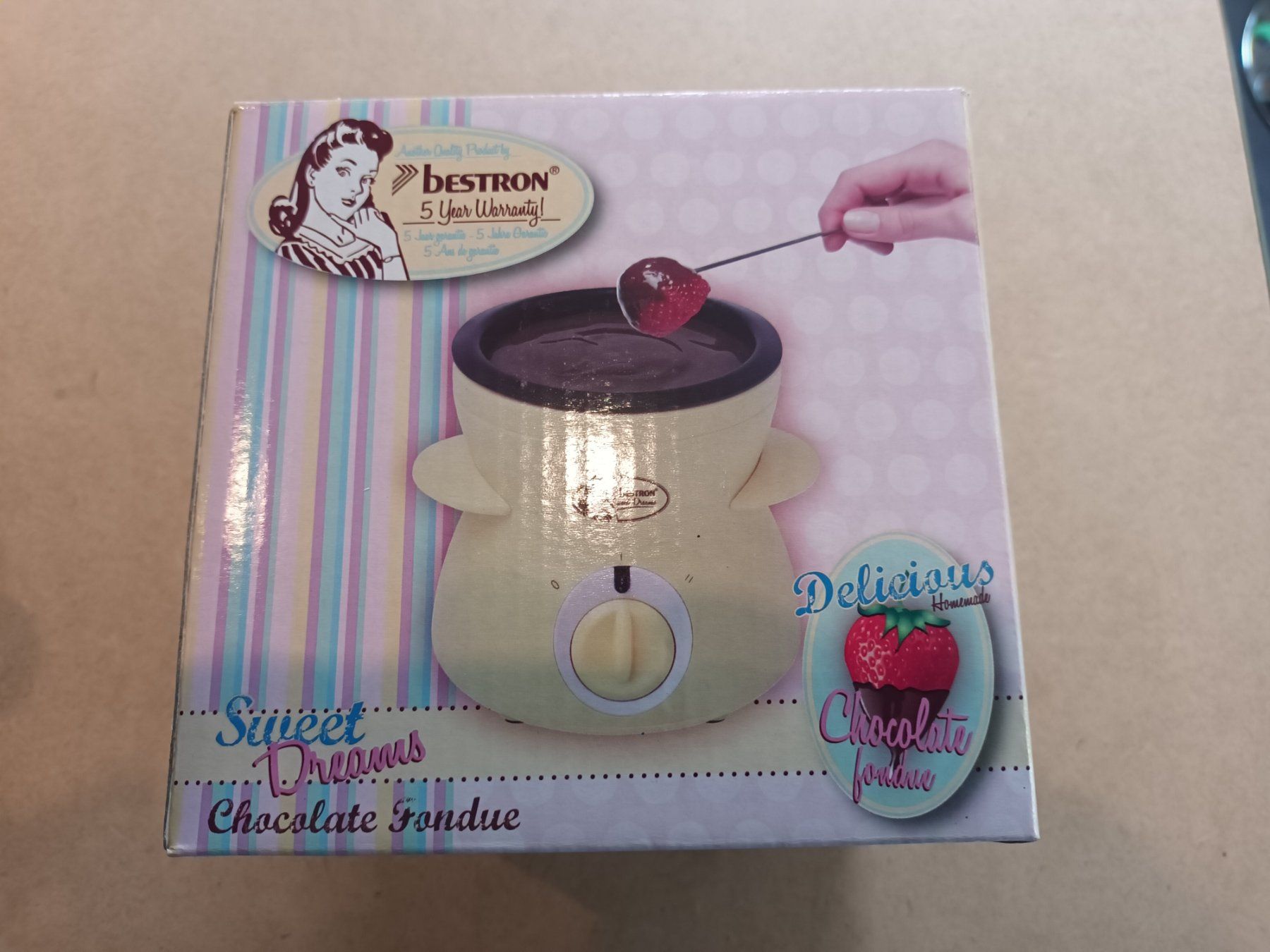 Elettrodomestici da cucina: Chocolate Fondue – Nuovo e nell'imballaggio originale da Malters venduto da zekusushi
