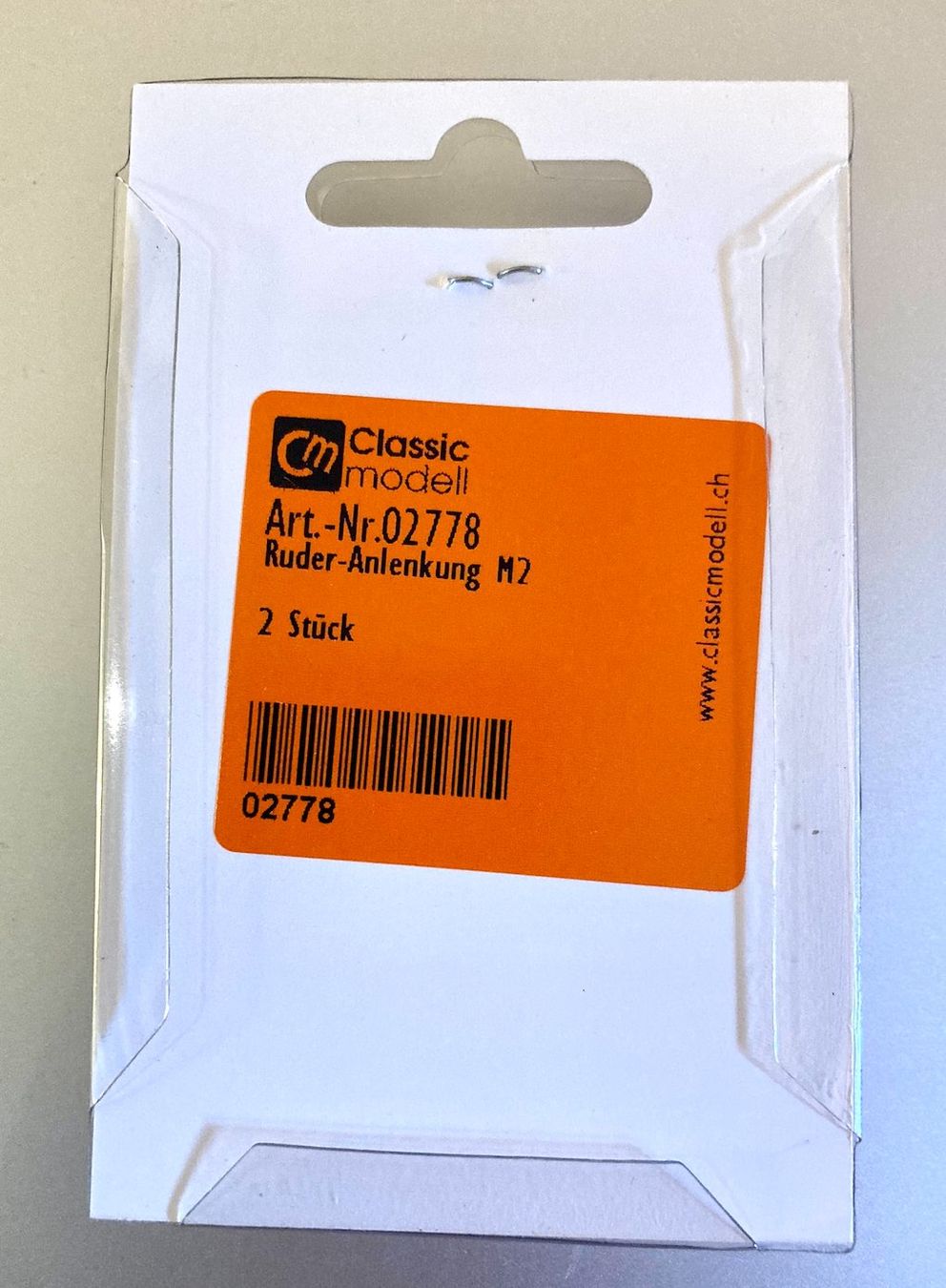 RC Modellbau: Ruder anlenkung m2 standard 2 pièces ! – Neu und originalverpackt aus Trélex von Arnaudyak 1