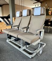 Flugzeugsitze (3er-Reihe) aus einer SWISS Boeing 777-300ER
