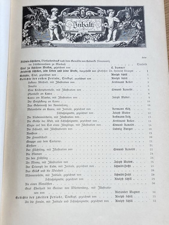 Livres: Schillers Werke 4x Buch Friedrich – D'occasion à Boll par Jopp1 4