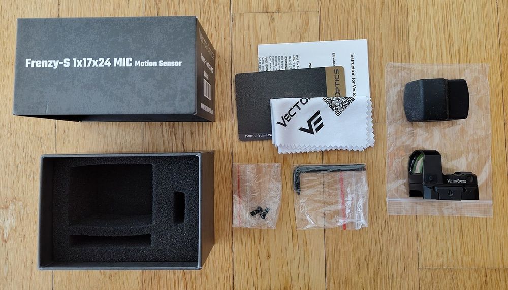 Point rouge - Vector Optics, Frenzy-S 1x17x24, MIC, 3MOA (Neu und ...