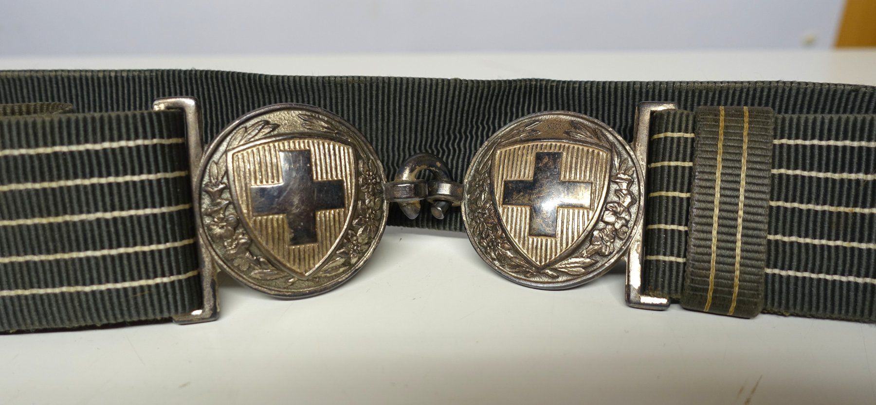 Uniformi: Offizier Gala Gürtel silbern Schweizer Armee Ord 40 – Usato da Kappelen venduto da Marmoe 5