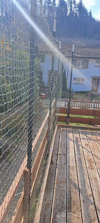 Oliv Katzennetz Katzenschutznetz Balkonnetz Oliv -  Produktbild-Vorschau 8