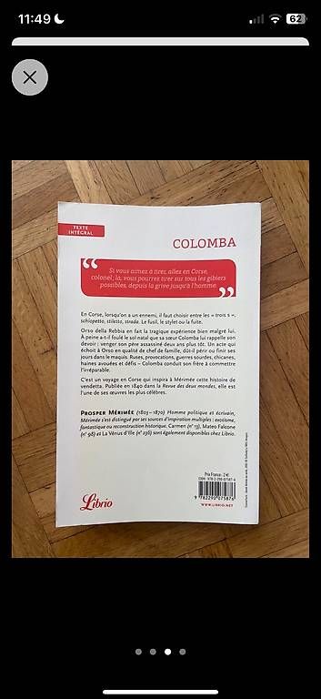 Libri: Colomba - Prosper Mérimée – Usato da Bern venduto da aij_cs5m 1