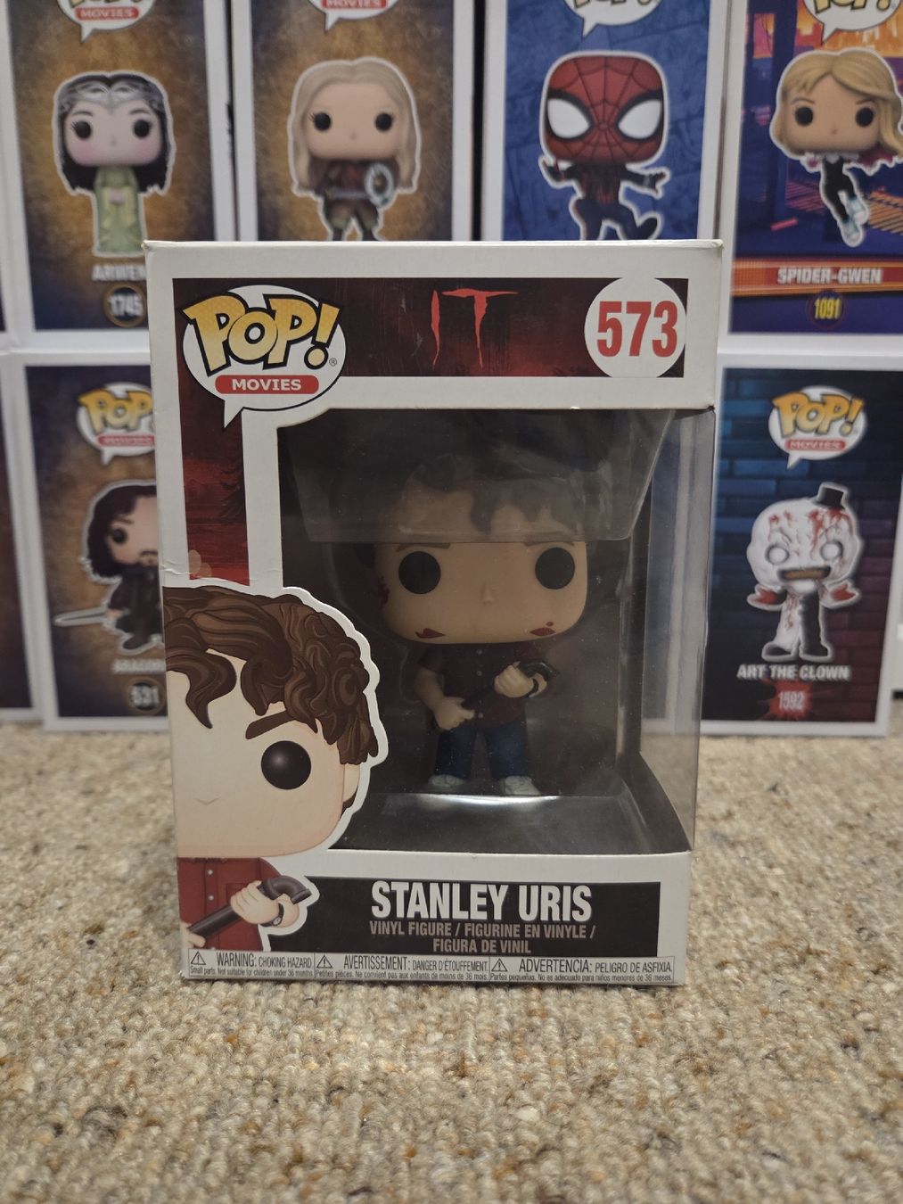 Funko Statuette: Funko Pop Figur Stanley Uris IT 573  – Usato da Wangs venduto da ste_9fqx