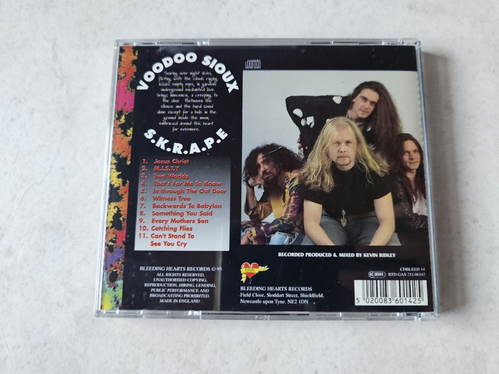 CD: Voodoo Sioux  -  S.K.R.A.P.E – Usato da Schneisingen venduto da backstore24 1