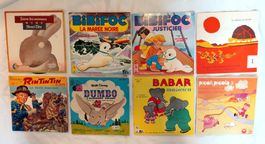 9 Vinyls 45 tours pour Enfants -F26