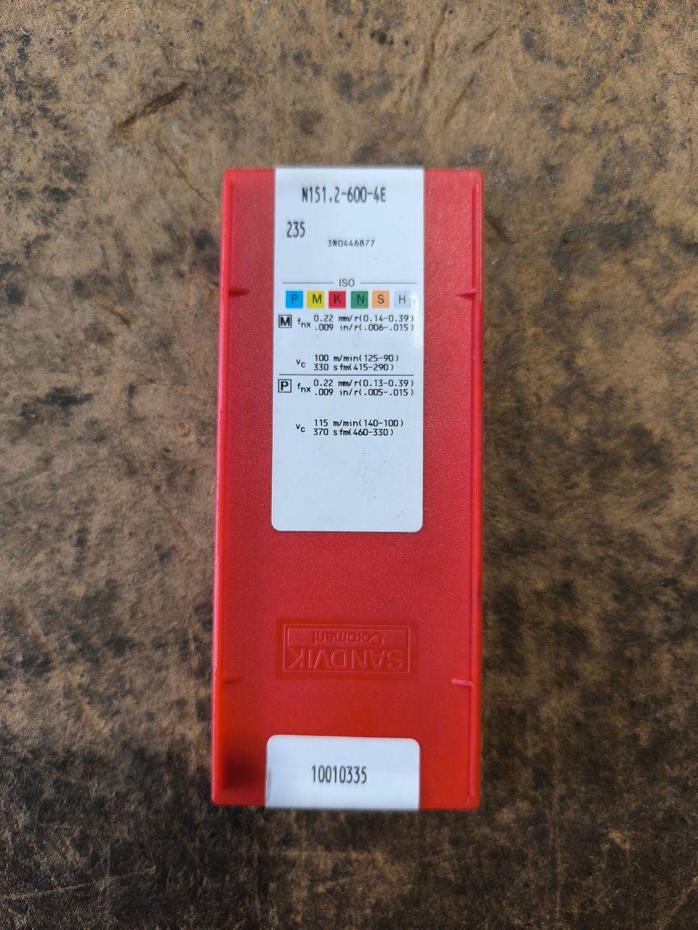 Sandvik Tutti gli attrezzi: 2x Einstechstahl / Wendeplattenhalter inkl. Platten MP027 – Usato da Arbon venduto da millpoint 3