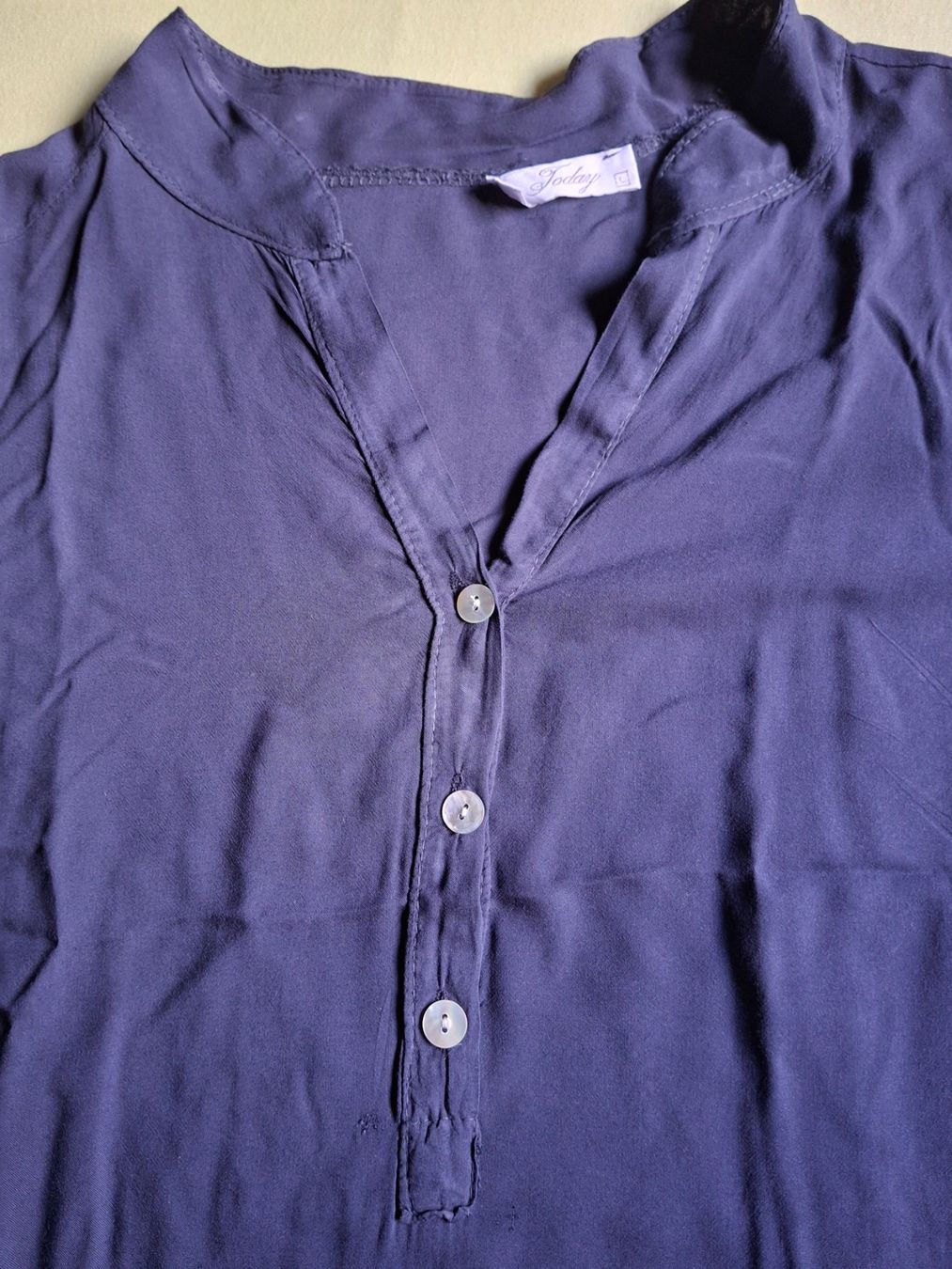 Tuniche: Tunique taille L marque Today bleu marin – Usato da Villiers venduto da san_jn5w 1