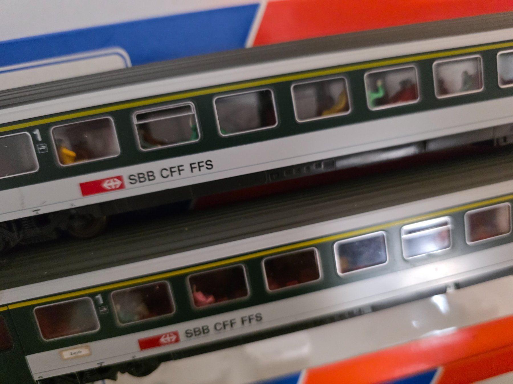 Roco Trains électriques: ROCO 3 voitures CFF dès 1.-fr – D'occasion à bassecourt par biagio101 2